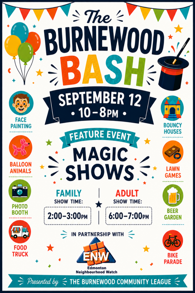 BURNEWOOD COMMUNITY LEAGUE'S ANNUAL BURNEWOOD BASH